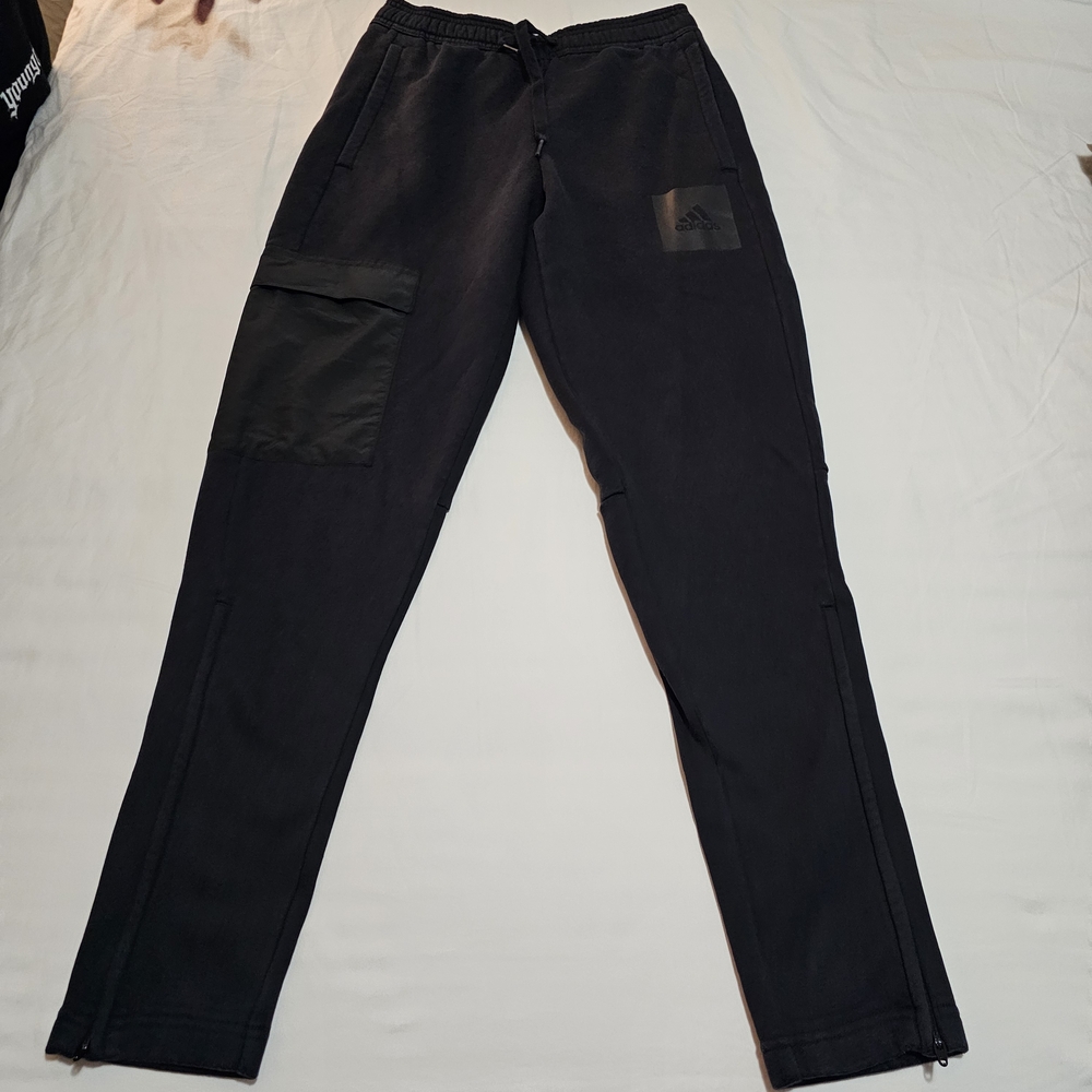 Adidas Men's Black Cargo Pants